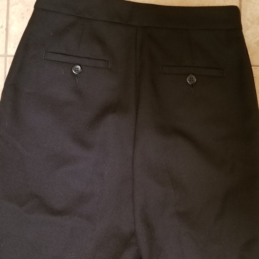 Pendleton Black Wool Dress Pants - Picture 6 of 6
